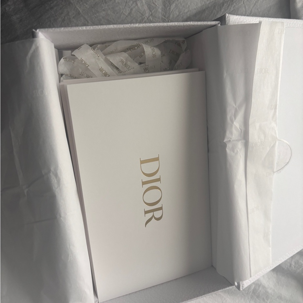 Dior Luxurious White and Gold Gift Box